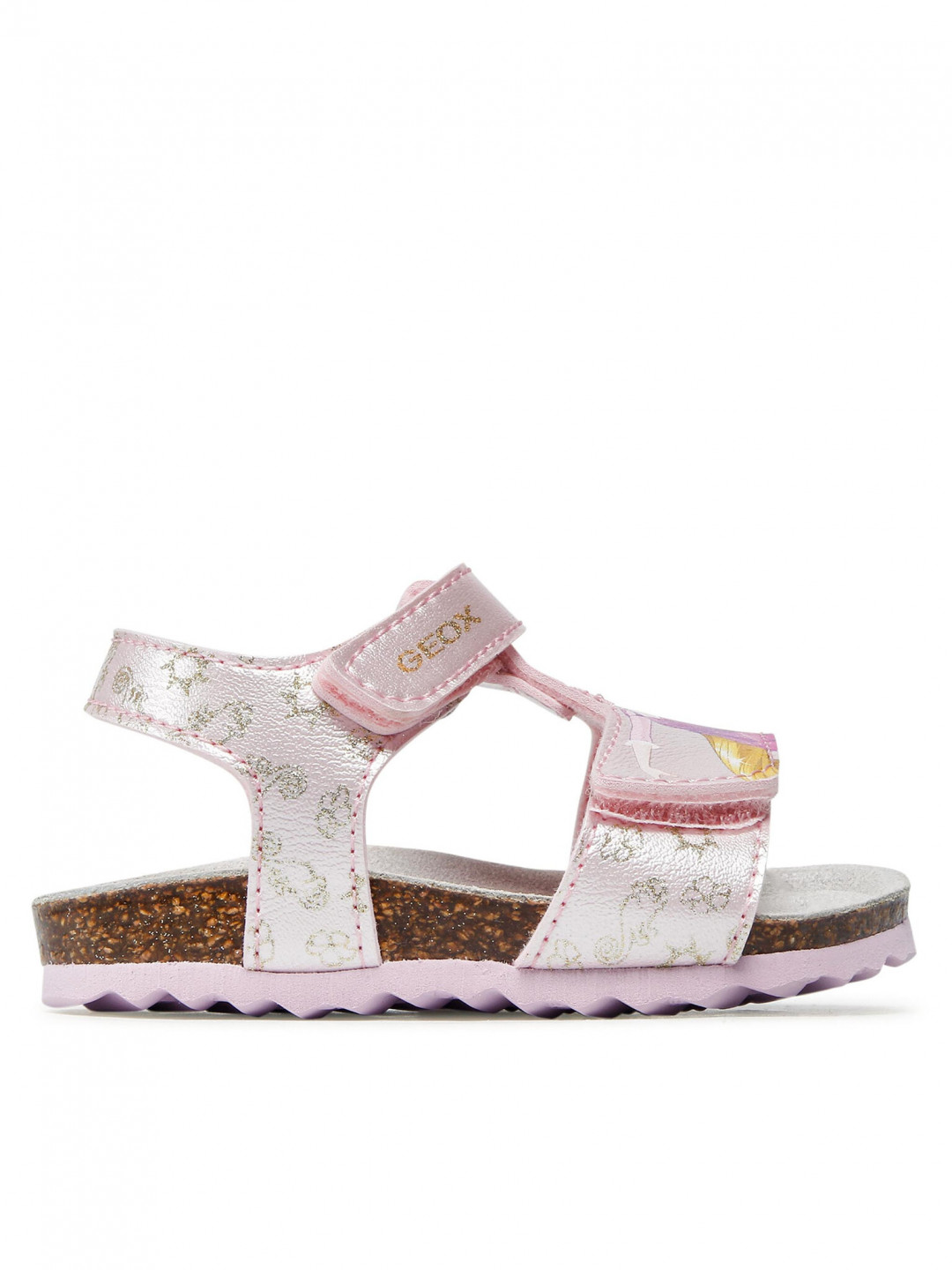 Geox Sandály DISNEY PRINCESS B S Chalki G C B152RC 000NF C8010 M Růžová